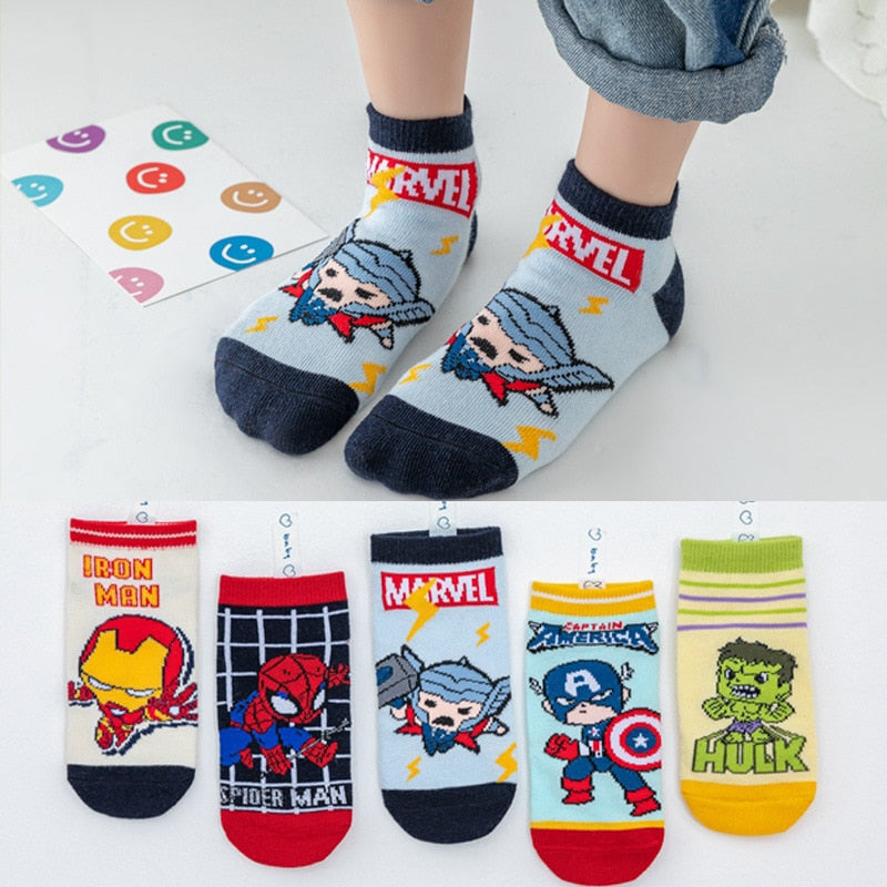 Marvel Kids Cartoon Socks Marvel Kids Cartoon Socks
